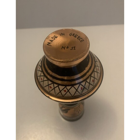 Hand Made in Greece beautiful 5” tall" vase! - Picture 6 of 9